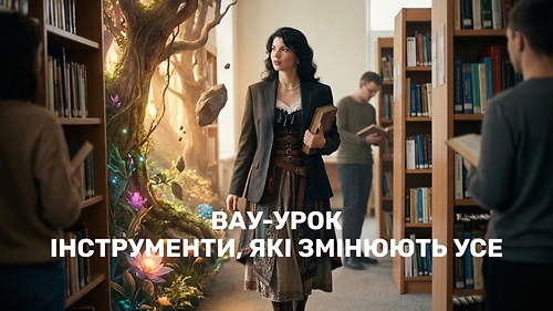 Сертифікат за участь у тренінгу Вау-урок