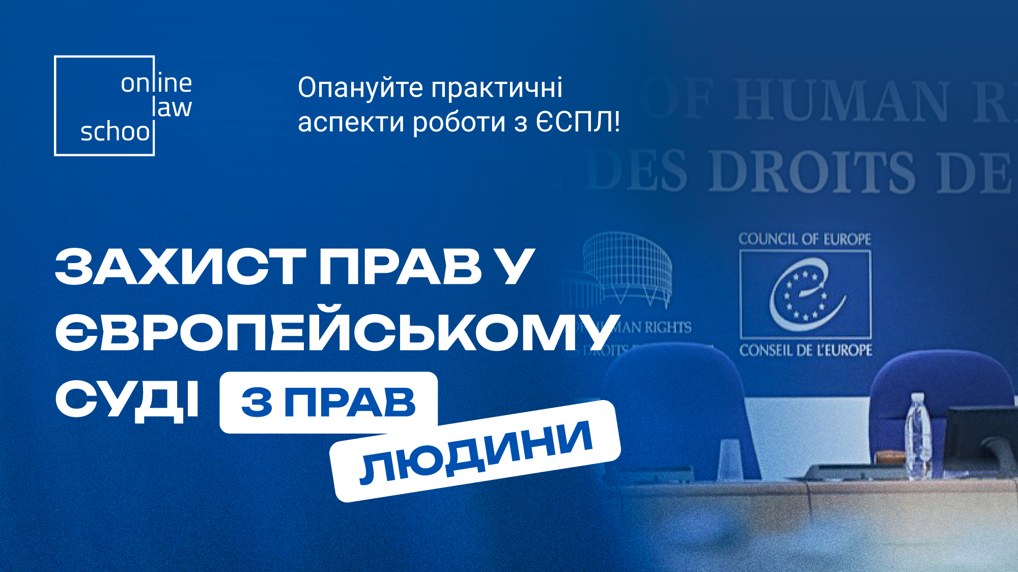 Захист прав у Європейському суді з прав людини