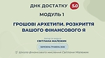 Модуль 1. Грошові архетипи. Розкриття вашого фінансового я