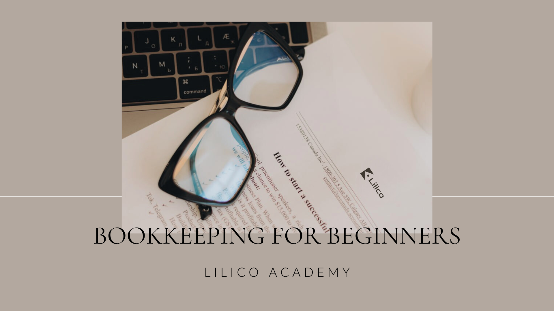 Bookkeeping for beginners course
