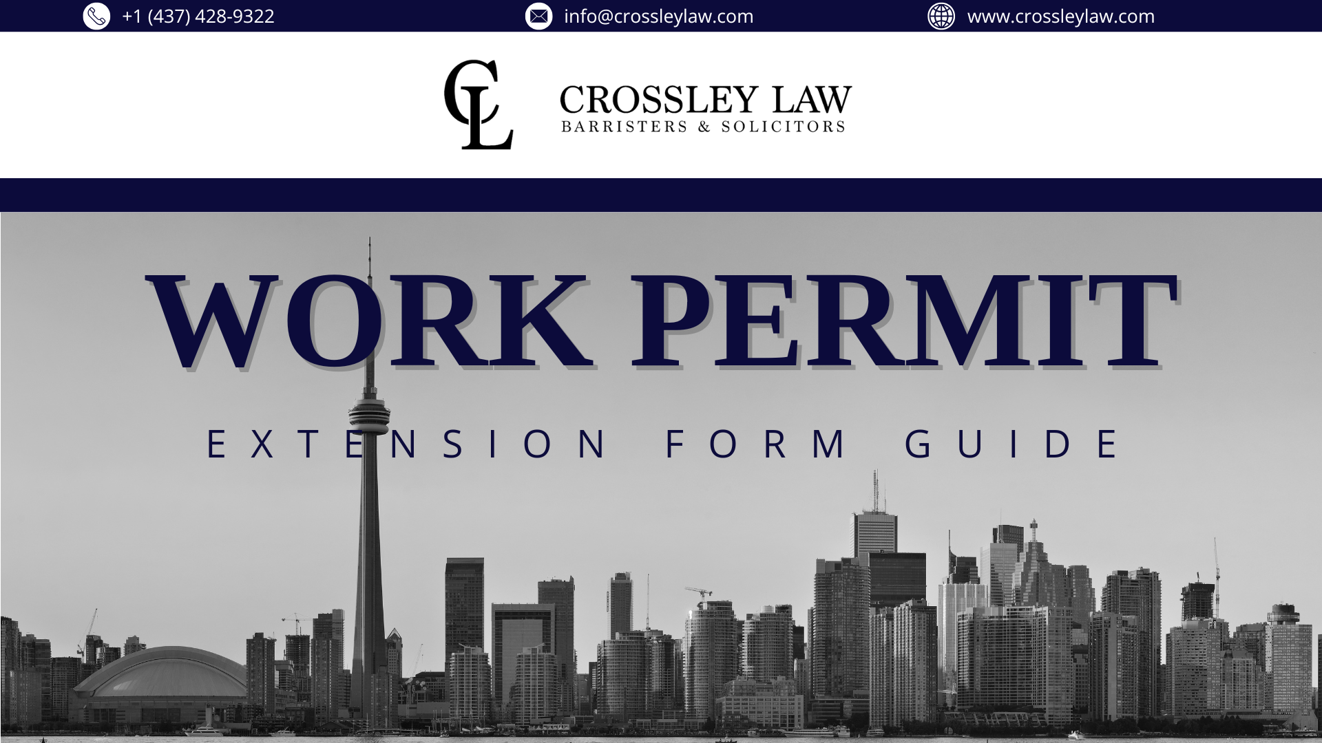 Відео-інструкції з заповнення форм на продовження Work Permit