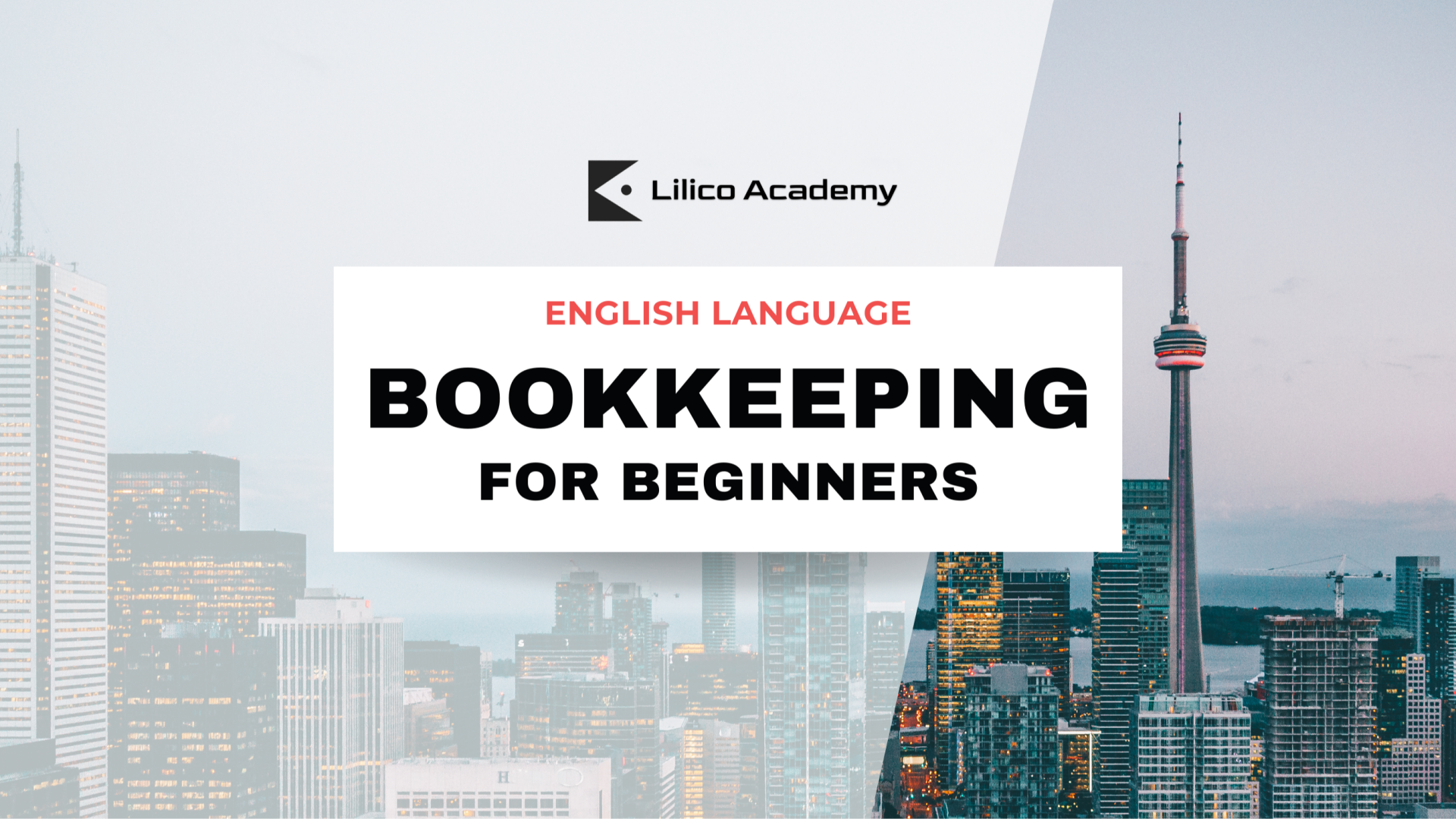 Bookkeeping for beginners course | English Language