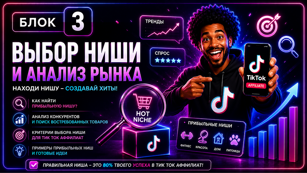 Блок 3. Анализ ниш и категорий