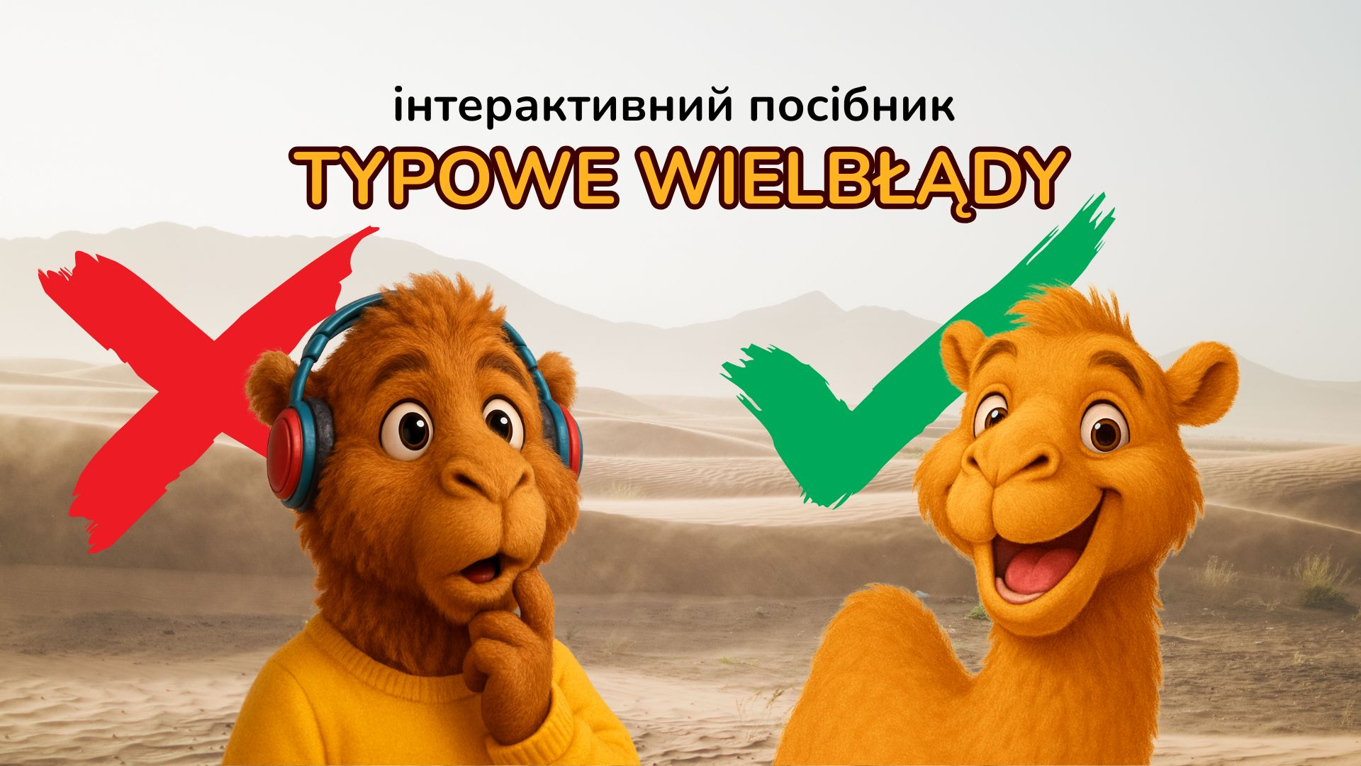 Інтерактивний посібник «Typowe WielBłądy»