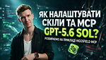 ЯК НАЛАШТУВАТИ СКІЛИ ТА MCP GPT-5.6 SOL? (​Розбираємо на прикладі Higgsfield MCP)