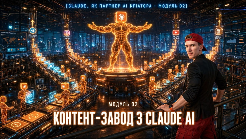 МОДУЛЬ 2. ​КОНТЕНТ-ЗАВОД З CLAUDE AI