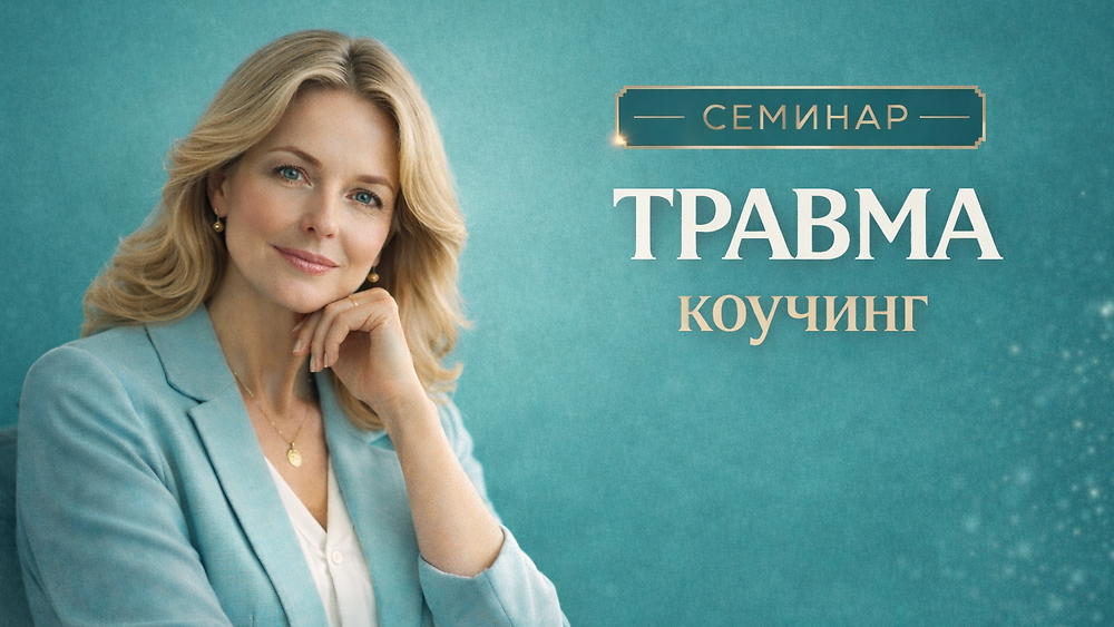 Семинар 'Травма информированный коучинг'
