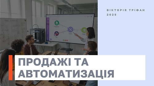 Продажі та автоматизація 2025