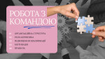 7.Модуль - Організаційна структура з командою