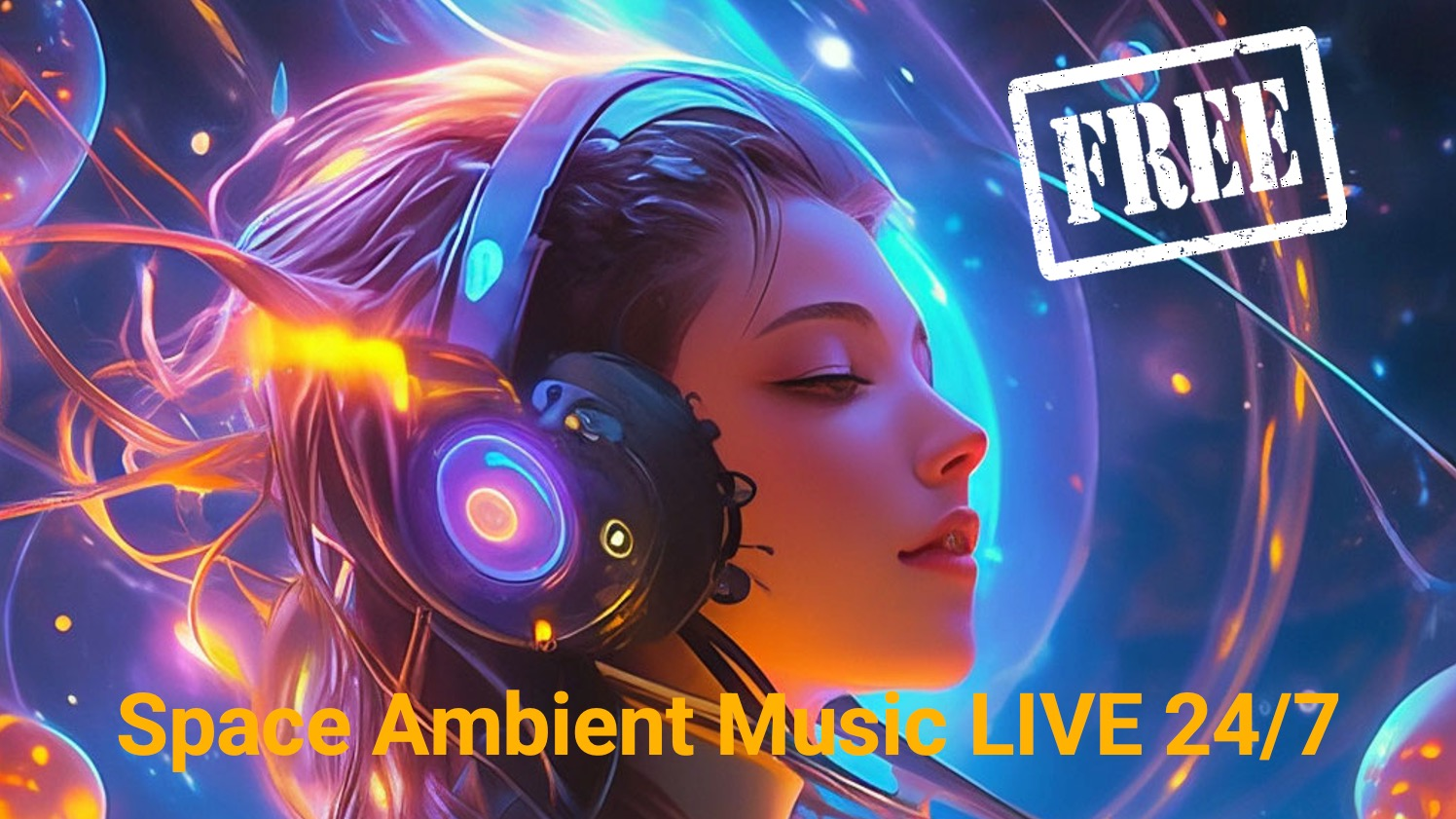 Space Ambient Music LIVE 24/7 (free)