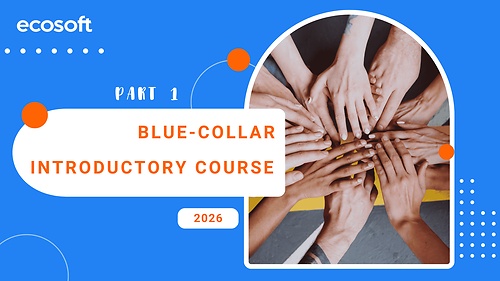 Blue-collar introductory course: Part 1