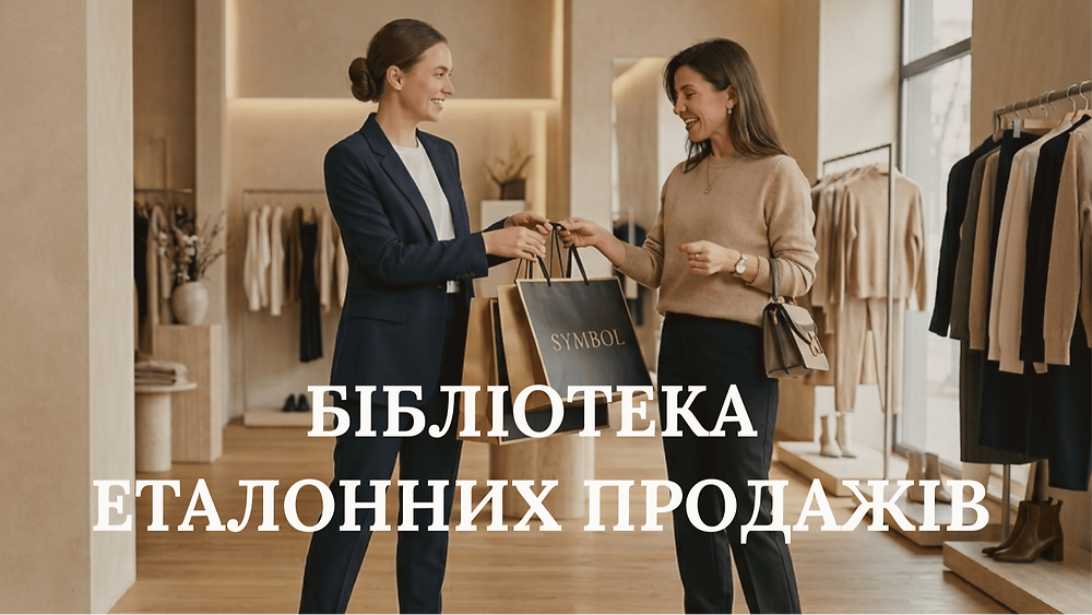 БІБЛІОТЕКА ЕТАЛОННИХ ПРОДАЖІВ