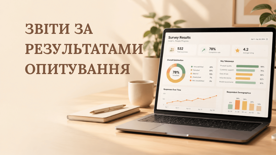 ЗВІТИ ЗА РЕЗУЛЬТАТАМИ ОПИТУВАННЯ