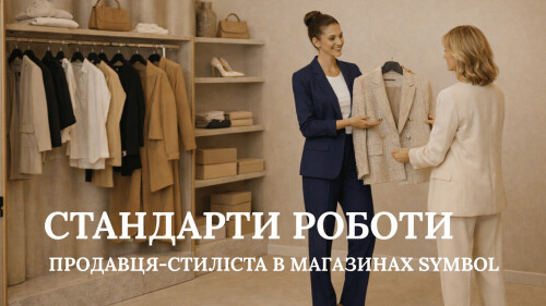 СТАНДАРТИ РОБОТИ ПРОДАВЦЯ-СТИЛІСТА В МАГАЗИНАХ SYMBOL
