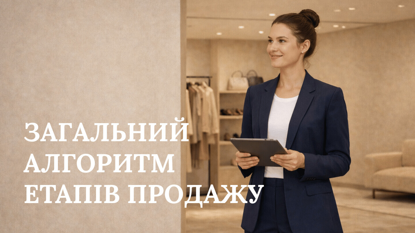 МОДУЛЬ ІІ. ЗАГАЛЬНИЙ АЛГОРИТМ ЕТАПІВ ПРОДАЖУ