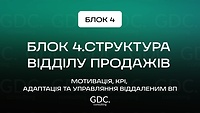 Блок 4. Структура,мотивація, KPI, адаптація та управляння віддаленим ВП