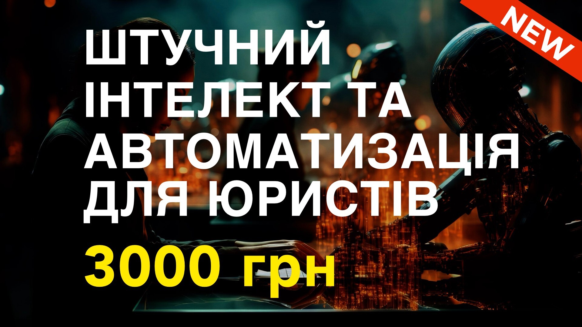 Курс ШТУЧНИЙ ІНТЕЛЕКТ ТА АВТОМАТИЗАЦІЯ ДЛЯ ЮРИСТІВ
