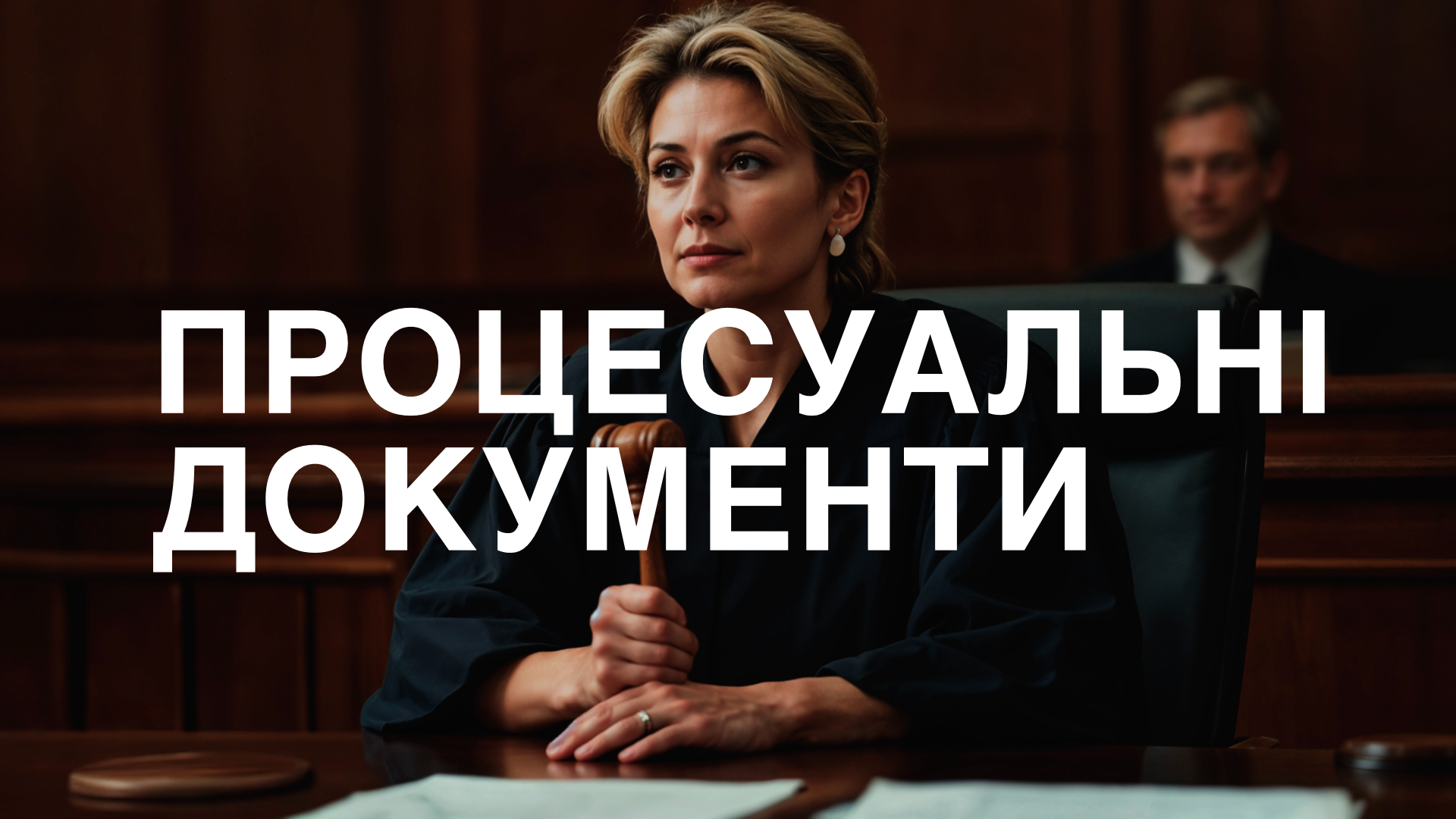 Курс ПРОЦЕСУАЛЬНІ ДОКУМЕНТИ