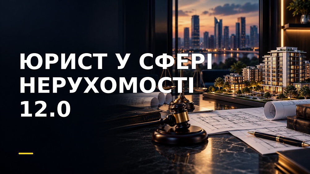 Курс ЮРИСТ У СФЕРІ НЕРУХОМОСТІ 12.0