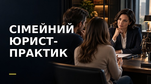 Курс СІМЕЙНИЙ ЮРИСТ-ПРАКТИК: ВІД ПЕРШОЇ КОНСУЛЬТАЦІЇ ДО РІШЕННЯ СУДУ