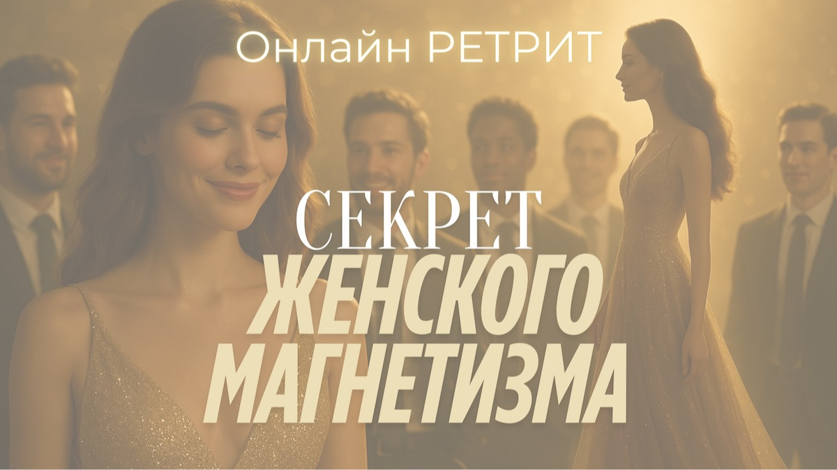 Онлайн- ретрит "Секрет Женского Магнетизма".