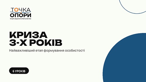 Криза 3 років