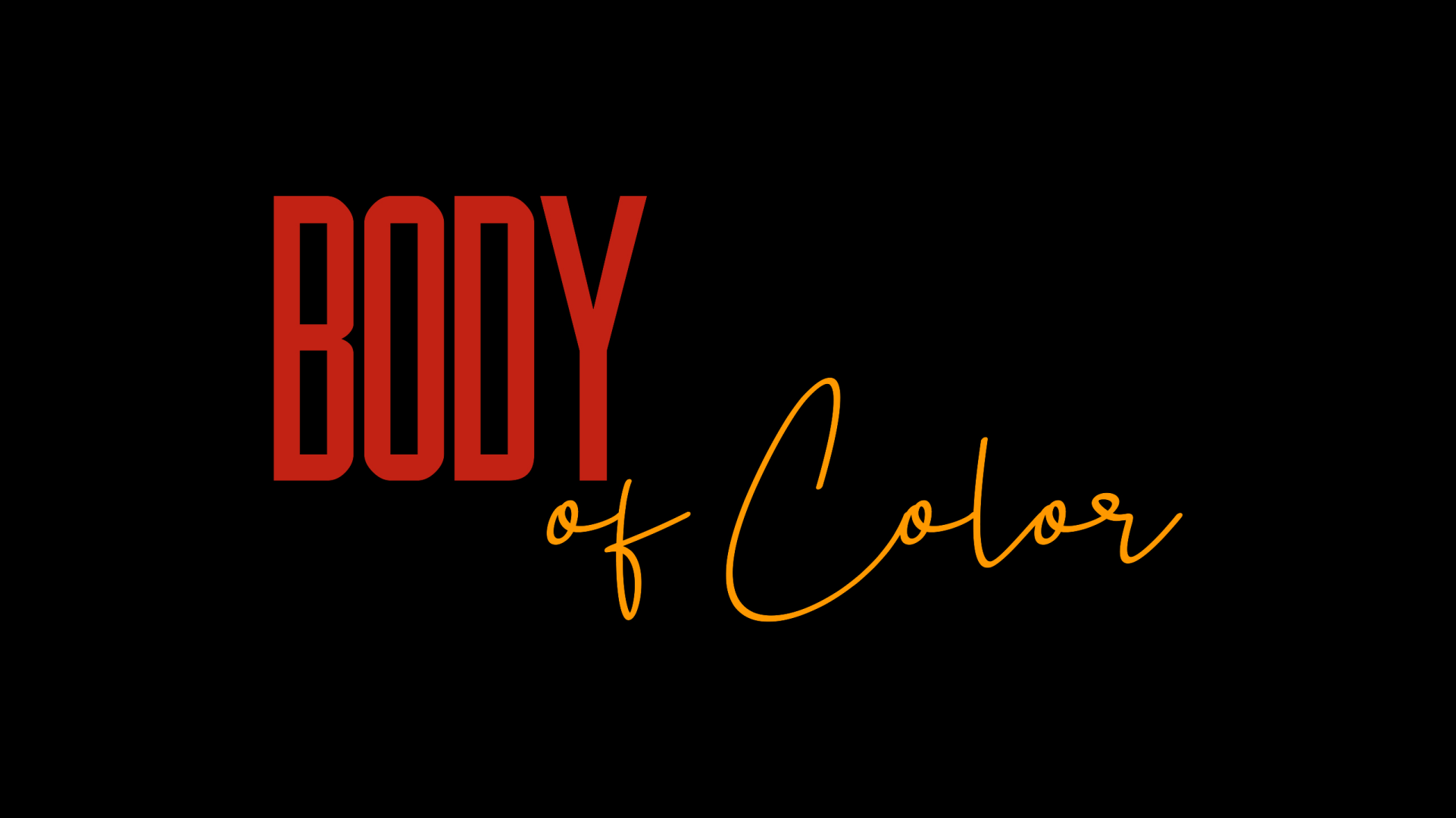 The Body Of Color (ENG)
