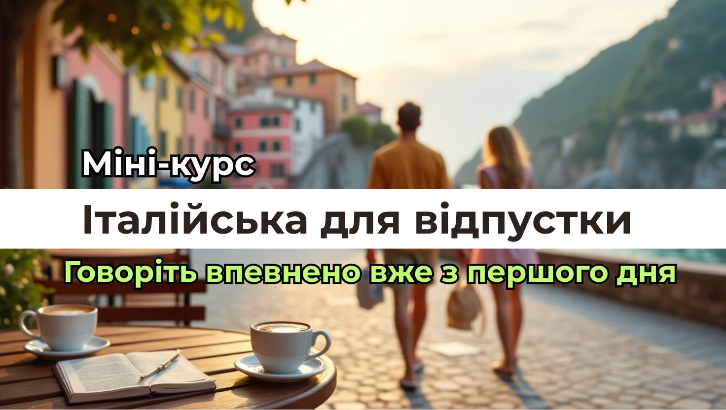 Італійська для відпустки