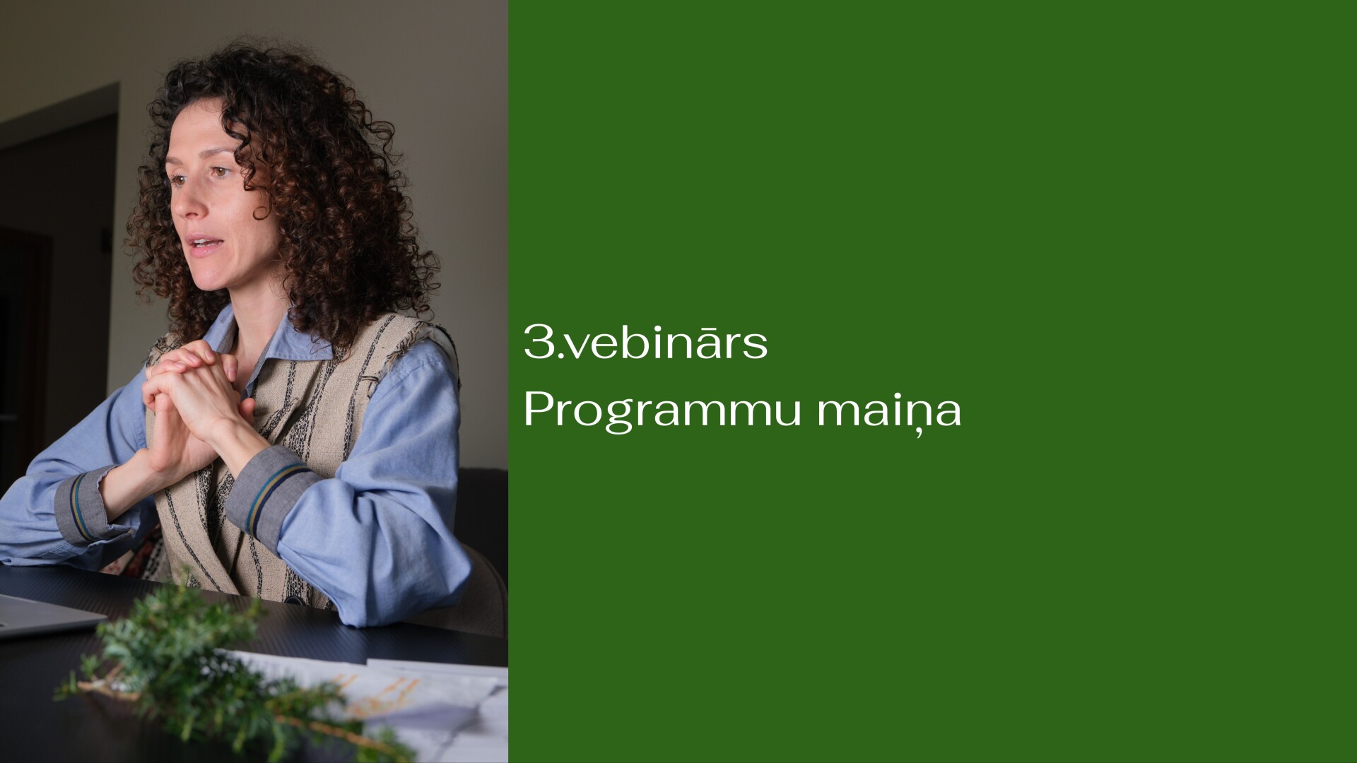 3.vebinars “Programmu maina”