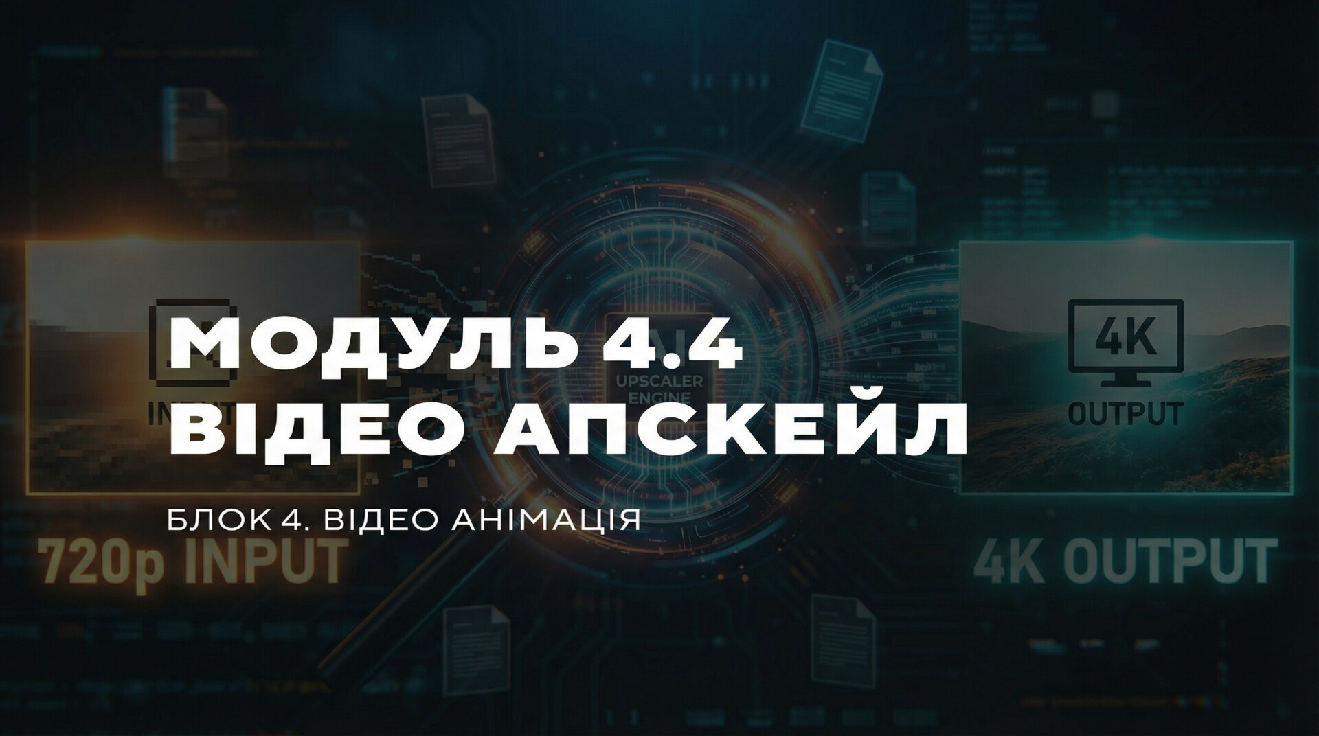 МОДУЛЬ 4.4 ВІДЕО АПСКЕЙЛ