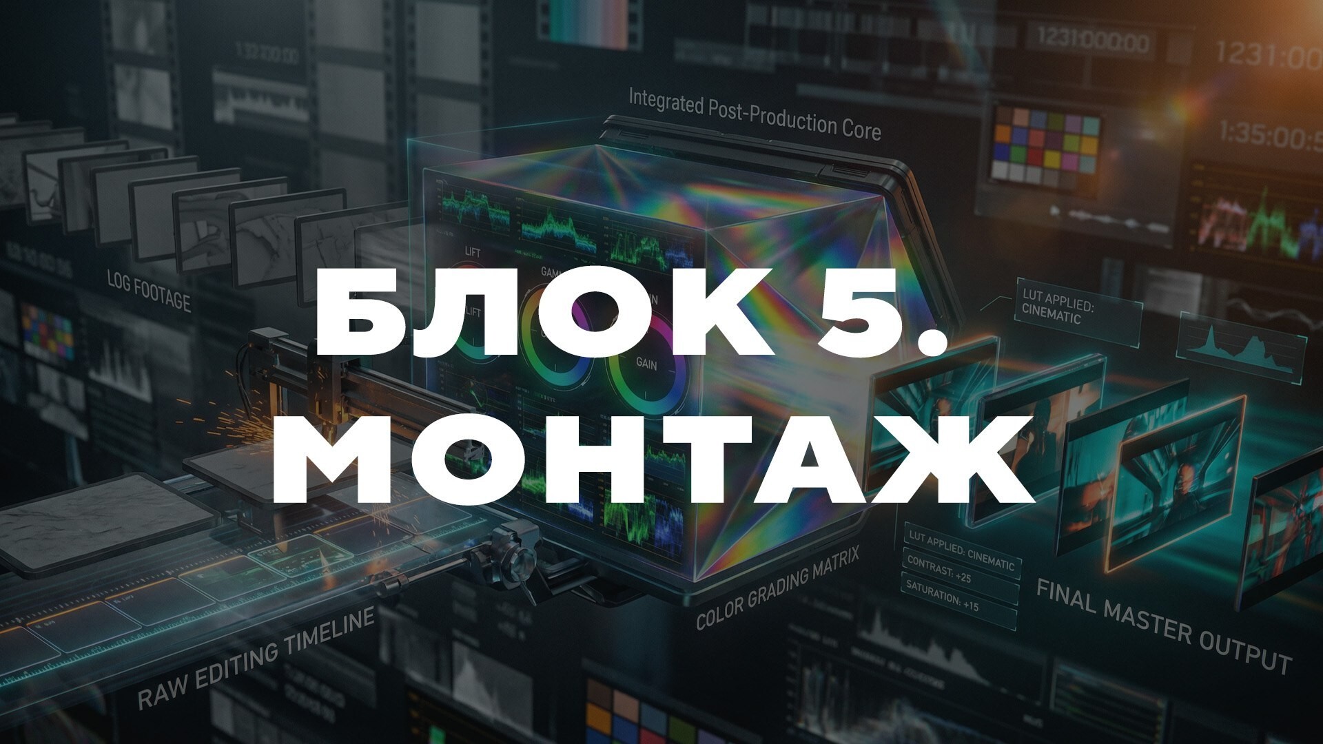 БЛОК 5 МОНТАЖ
