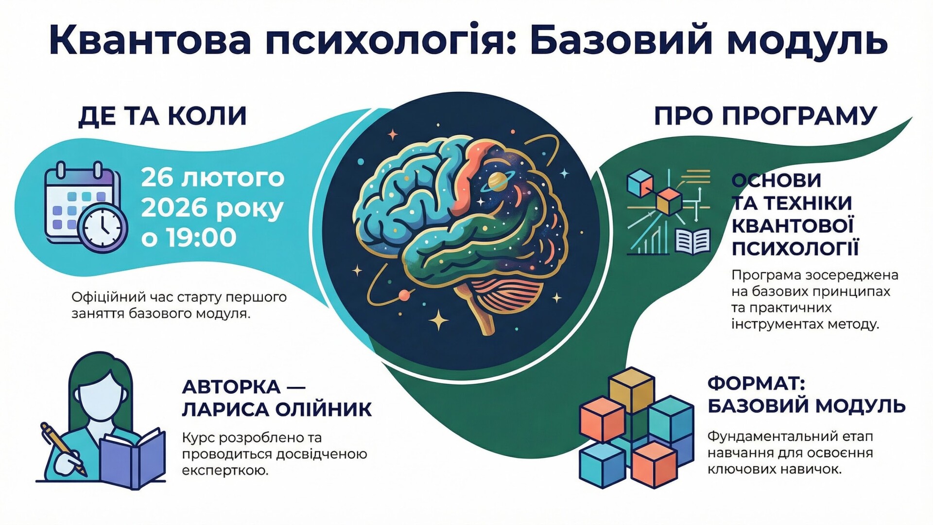 Навчальний модуль 'Квантова психологія: основи та техніки'