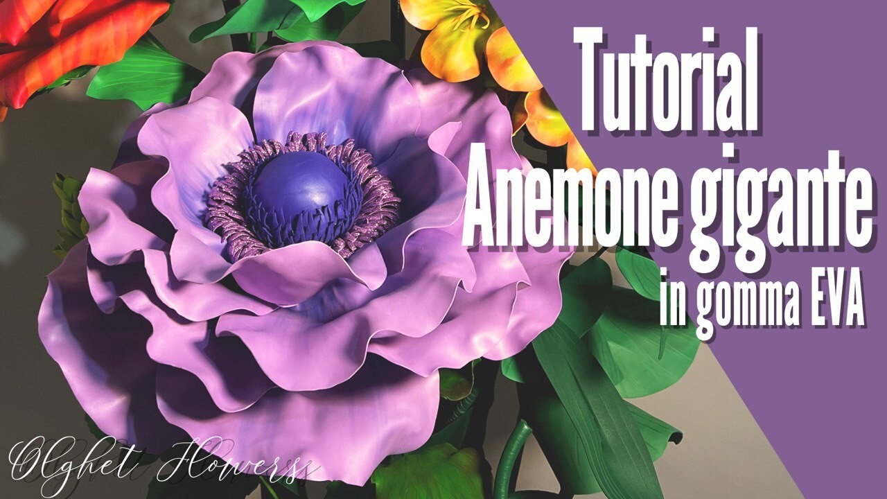 Anemone gigante in gomma EVA