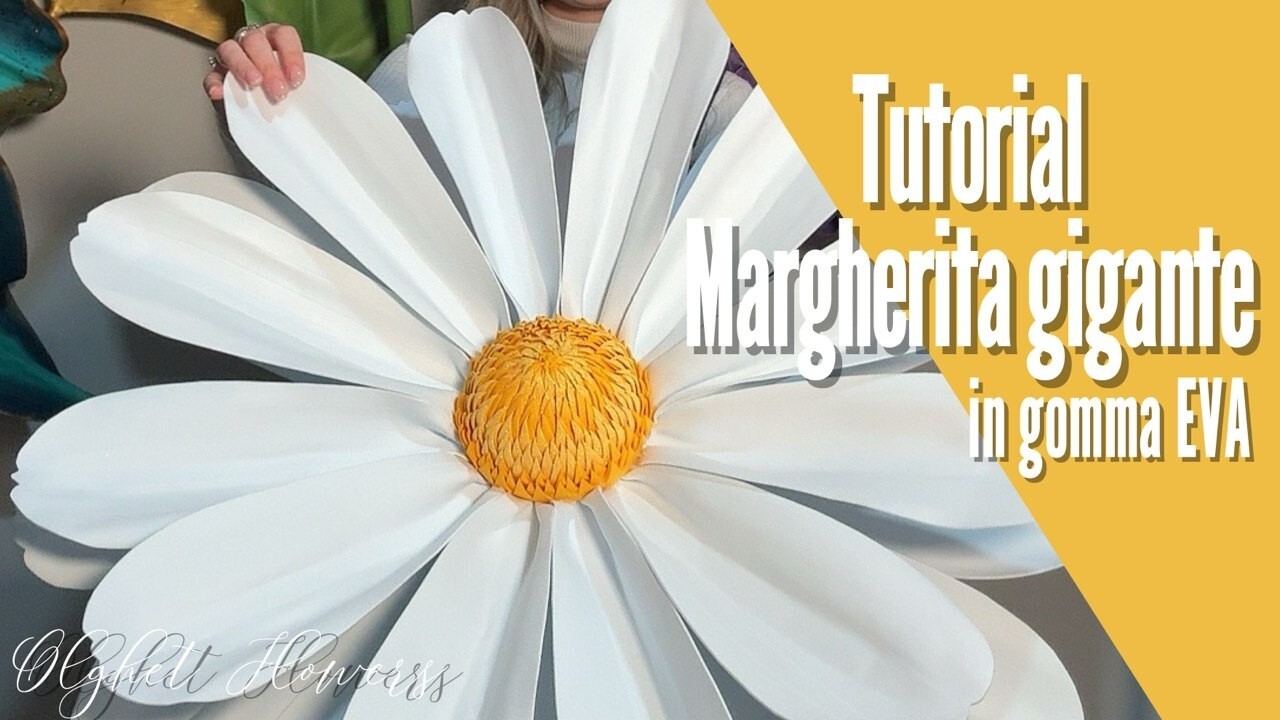 Margherita gigante in gomma EVA