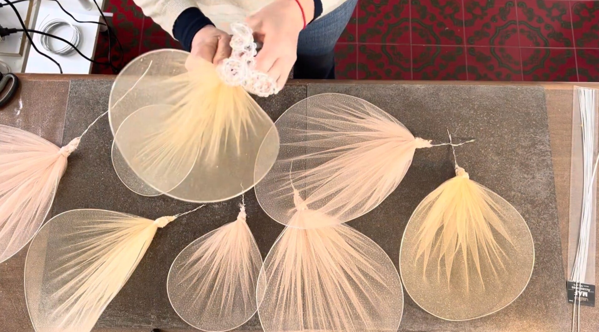 Video corso fiore gigante in tulle