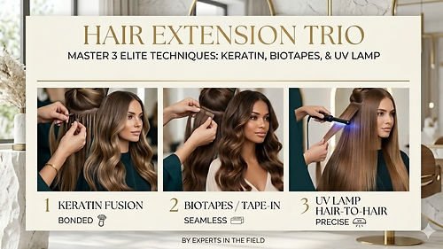 THREE EXTENSION METHODS: Keratin, Biotapes, Hair-to-hair