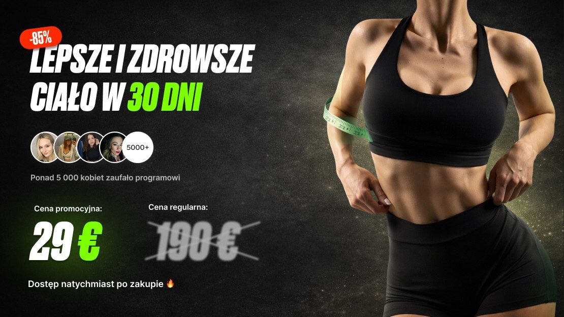 ✨ Lepsza Ty w 30 Dni – Treningi dla Kobiet w Domu