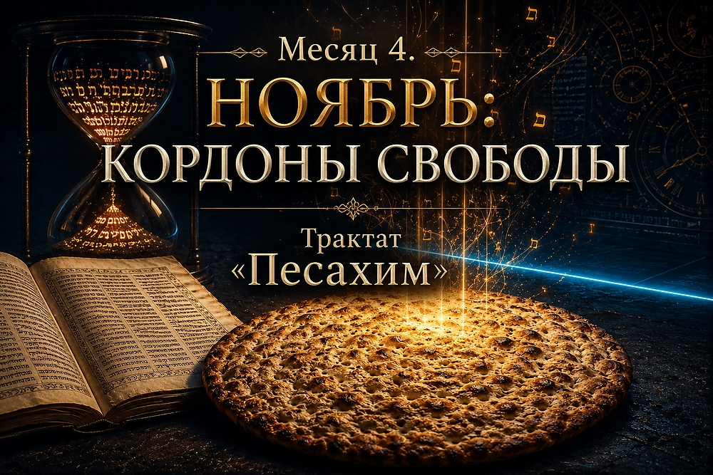 Месяц 4 (НОЯБРЬ) -  КОРДОНЫ СВОБОДЫ (Трактат «Песахим»)
