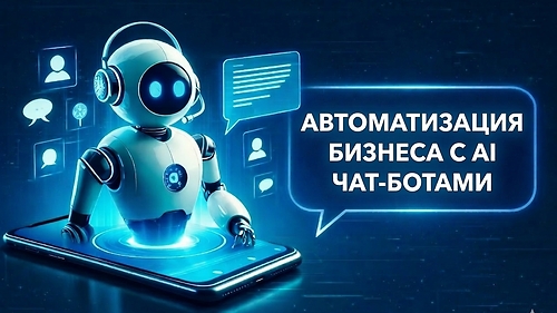 Автоматизация бизнеса с чат-ботами:  от нуля до AI-ассистентов и продвинутых интеграций