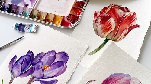 'Акварельний сад' з Кароліною Бундаш