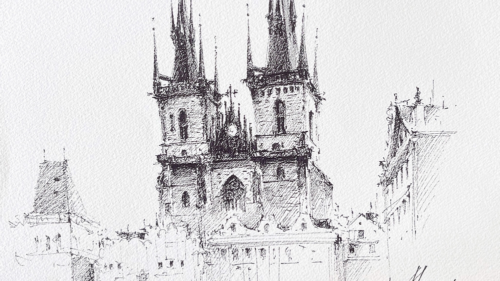 'Графіка: міський пейзаж' з Анною Катаян