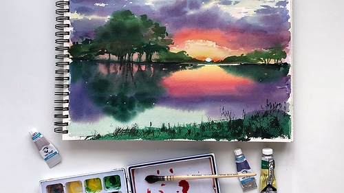 'Заходи сонця' з Євгенією Саламатіною