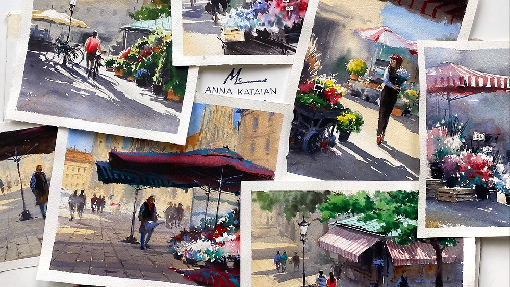 'Квіткові ринки' з Анною Катаян