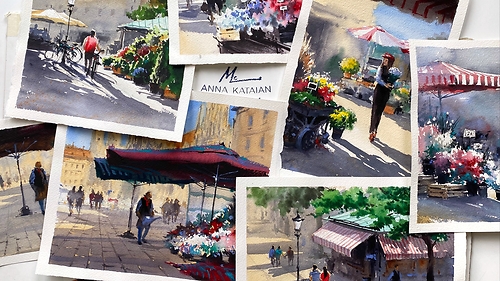 'Квіткові ринки' з Анною Катаян