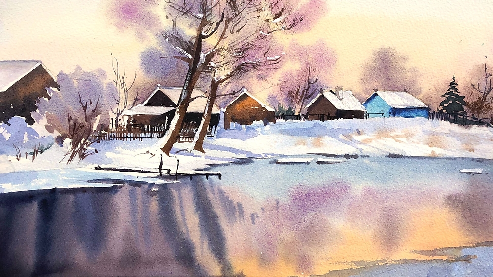 'Зимові пейзажі' з Євгенією Саламатіною