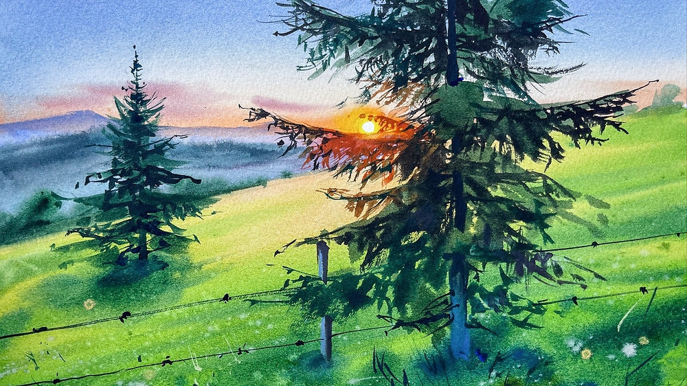 'Літні пейзажі' з Євгенією Саламатіною