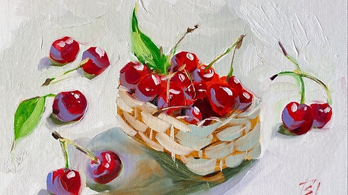 Базовий курс з олії 'Легкі натюрморти'