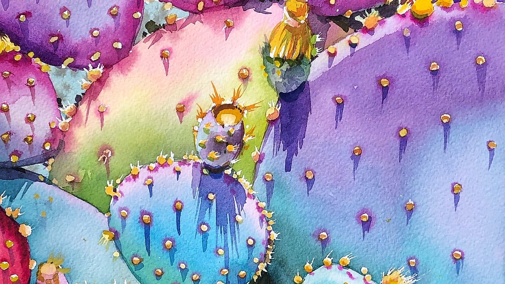 Акварель. Продовжуємо малювати