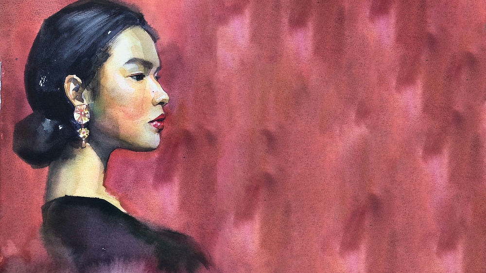 'Акварельний портрет від А до Я' з Анною Банітюк