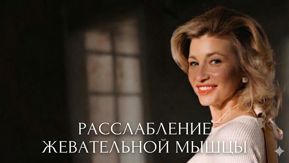 Расслабление жевательной мышцы